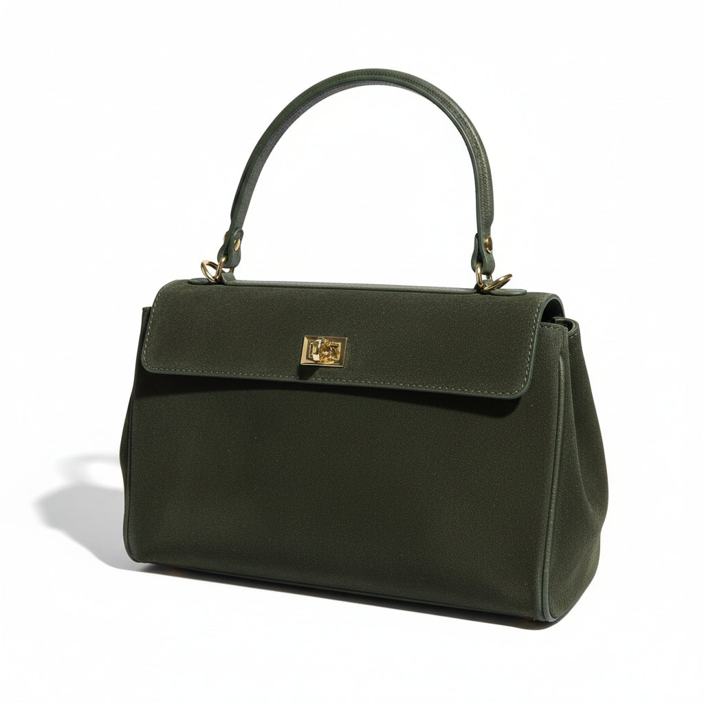 Bolso de Mano Royal de Piel