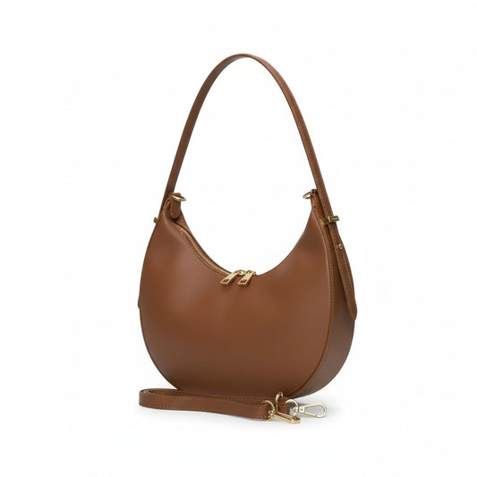 Bolso Media Luna de Piel
