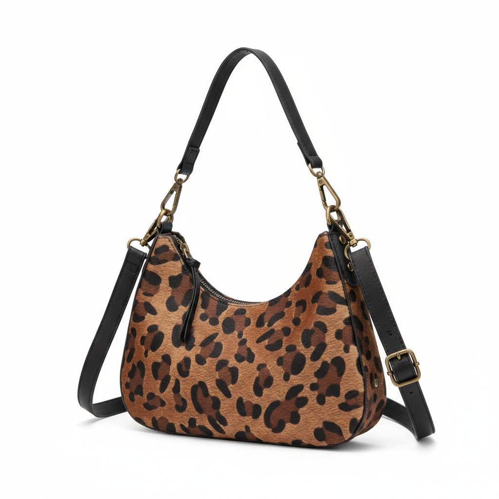 Bolso de hombro pequeño animal print