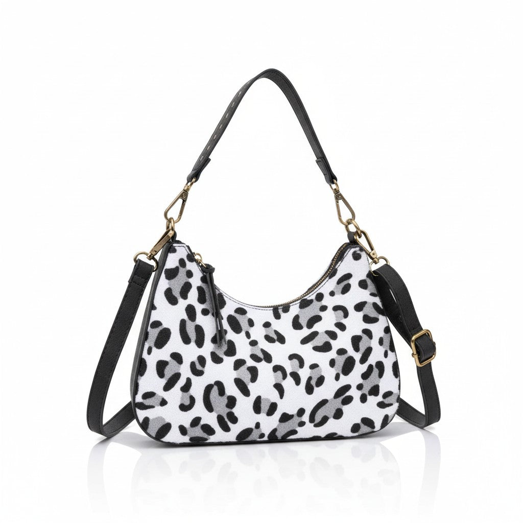 Bolso de hombro pequeño animal print