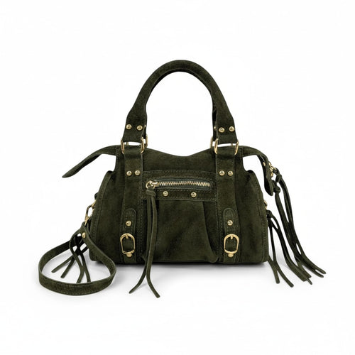 Bolso Bowling de Piel Vintage