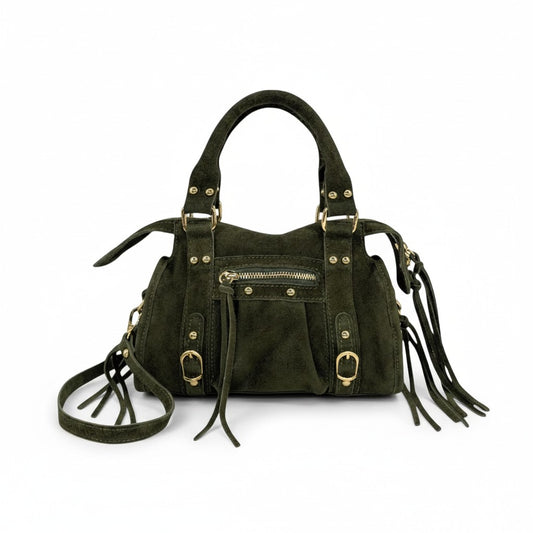 Bolso Bowling de Piel Vintage