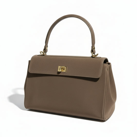 Bolso de Mano Royal de Piel