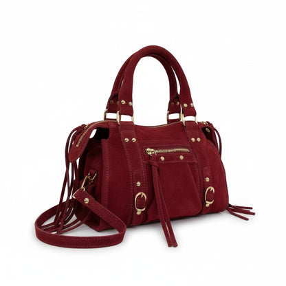 Bolso Bowling de Piel Vintage